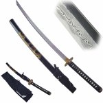 Chladné Zbraně Zdobná damašková katana "DYNASTY OF SAMURAI" – Zboží Dáma