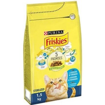 Friskies for sterile cats losos a zelenina 1,5 kg
