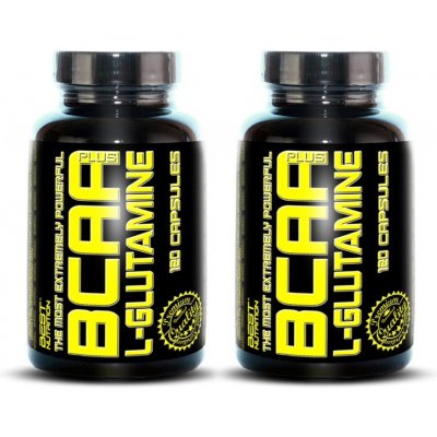 Best Nutrition BCAA plus L-Glutamine 250 kapslí – Zboží Dáma