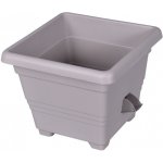 Nohel garden květináč samozavlažovací BERGAMOT plastový 40x40x32 cm – Zboží Mobilmania