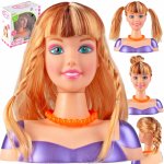 Barbie česací hlava 21 cm – Hledejceny.cz
