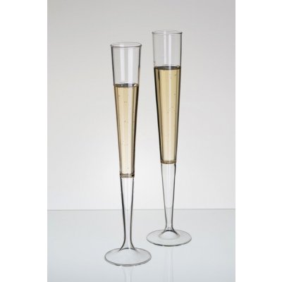 DT GLASS Šampuska hladká 2 kusy v dárkové krabičce – Zboží Dáma