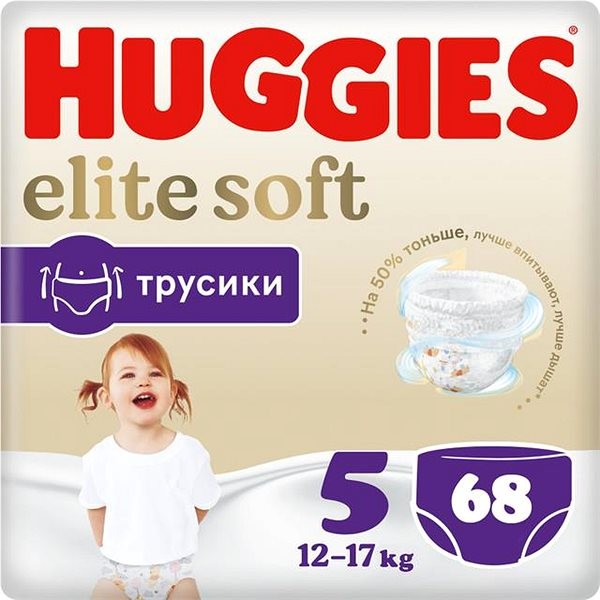 Huggies Elite Soft Pants 5 68 ks