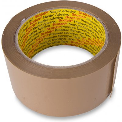 3M Scotch univerzální balicí páska - 50 mm x 66 m, hnědá – Zboží Dáma