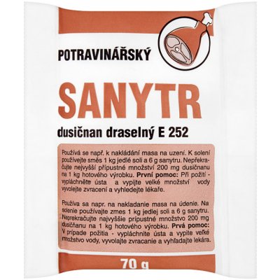 Sanytr potravinářský dusičnan draselný E 252 70 g