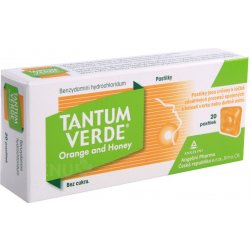 TANTUM VERDE ORANGE AND HONEY ORM 3MG PAS 20