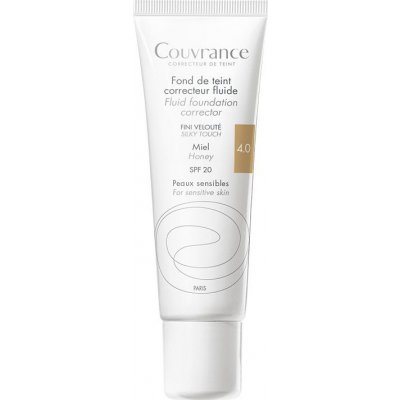 Avène Couvrance tekutý krycí make-up SPF20 4.0 Honey 30 ml – Zboží Mobilmania