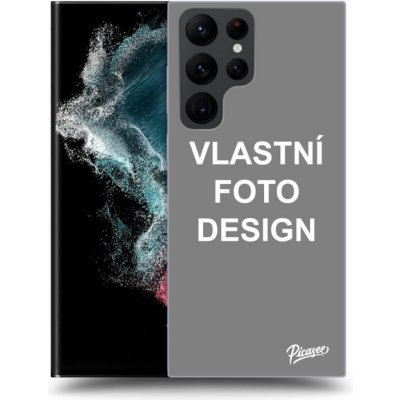 Pouzdro Picasee silikonové Samsung Galaxy S23 Ultra 5G - Vlastní design/motiv černé – Zboží Mobilmania