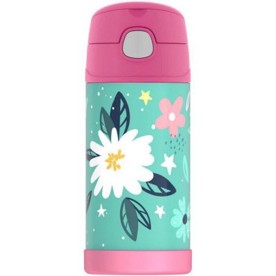 Thermos s brčkem Wild flowers 355 ml – Hledejceny.cz