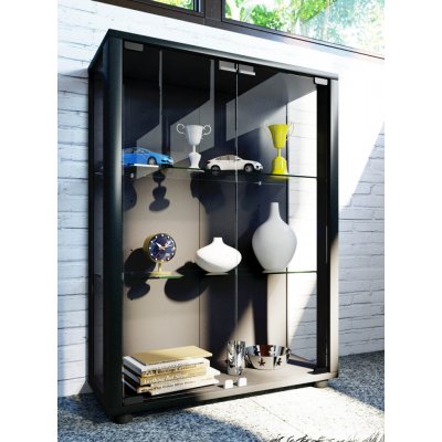 VCM Sintalo s LED osvětlením černá – Zboží Dáma