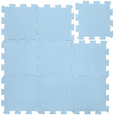 Zopa Pěnová podložka Puzzle 30x30 cm 9ks Floral Blue – Zbozi.Blesk.cz