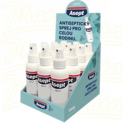 ASEPT Spray 100 ml 12 ks – Zboží Dáma