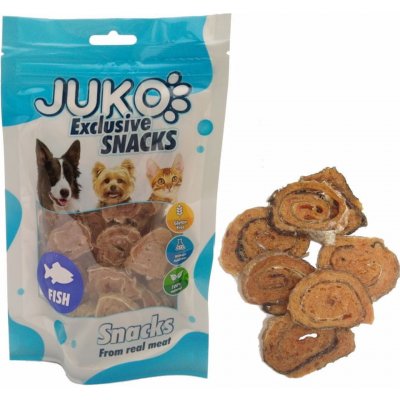 JUKO Snacks Salmon sushi with fish skin 70 g