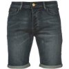 Dětské kraťasy a šortky Firetrap Blackseal Denim Jog Shorts Mens Denim Blue