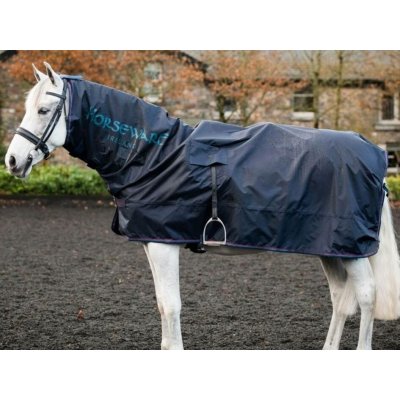Horseware Nepromokavá jezdecká deka Rambo navy burgundy teal & navy – Zbozi.Blesk.cz