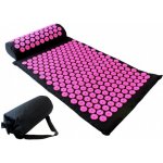 FIT Life AG483B Akupresurní podložka 65 x 40 x 2 cm s polštářem 14 x 37 x 10 cm modro-bílá – Zboží Mobilmania
