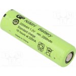 GP 220AAH-B AA Akum: Ni-MH; AA; 1,2V; 2200mAh; Ø14,5x49,5mm; 1ks. – Zboží Živě