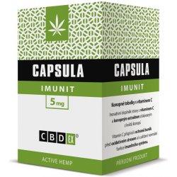 Cannabis Pharma CBDex CBD Imunit Capsula 150 mg 30 tobolek