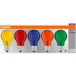 Osram 5PAK LED žárovka LED E27 A60 2W 235lm 2700K Teplá bílá 300° Filament Star Mix barev OSRLED4026 – Hledejceny.cz