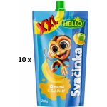 Hello XXL ovocná kapsička s Banány 10 x 200 g – Zboží Dáma