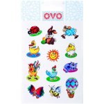 Druchema 14602011 OVO Obtisky na velikonoční vajíčka moderní, arch 12ks – Sleviste.cz