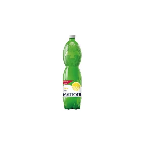 Voda Mattoni citron perlivá minerální voda 1500 ml