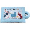 Hračka pro nejmenší Lilliputiens textilní didaktická knížka Baby Boom