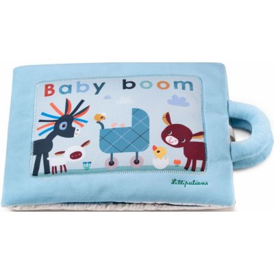 Lilliputiens textilní didaktická knížka Baby Boom – Zboží Mobilmania