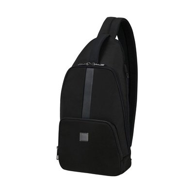 Samsonite Sacksquare sling taška M Black 1041 – Zboží Dáma