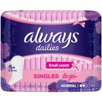 Always Dailies Singles To Go intimky 20 ks – Zbozi.Blesk.cz