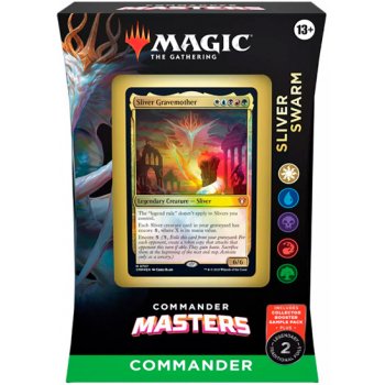 Wizards of the Coast Magic The Gathering: Commander Masters Commander Deck Sliver Swarm