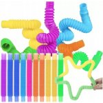 Montessori senzorické natahovací trubky- Pop Tube 8ks 4520 – Hledejceny.cz