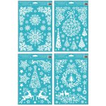 ANDĚL Okenní fólie s glitrem 30x20 cm – Zboží Mobilmania