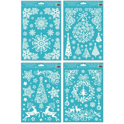 ANDĚL Okenní fólie s glitrem 30x20 cm – Zboží Mobilmania