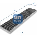 Filtr, vzduch v interiéru UFI 54.118.00 (5411800) – Hledejceny.cz