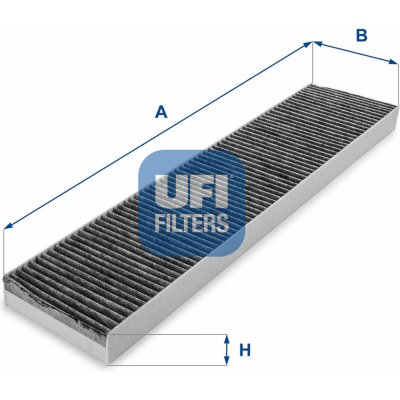Filtr, vzduch v interiéru UFI 54.118.00 (5411800) – Hledejceny.cz