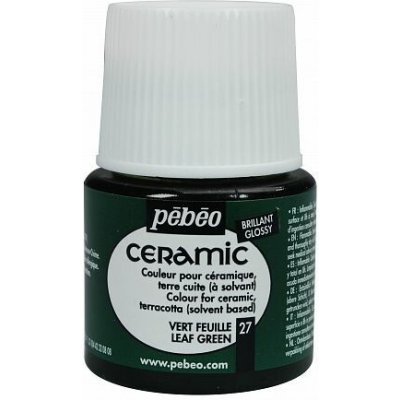 Pébéo č.18 Ceramic č.27 45 ml listově zelená – Zboží Mobilmania
