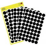 Avery Zweckform 3140 etikety 12mm 5 ks černé – Sleviste.cz
