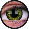 Kontaktní čočka MaxVue ColorVue Crazy Yellow Eclipse roční nedioptrické 2 čočky