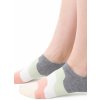 Dámské nízké ponožky 021 MELANŽOVĚ ŠEDÁ