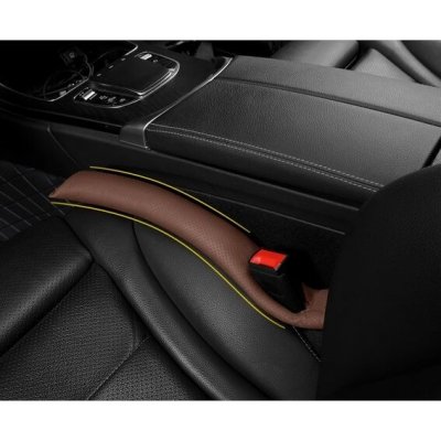 POKSRI 1 KS Pravá hovězí kůže Výplň mezer v autosedačce, Výplň mezer pro autosedačky, Výplň | Zboží Auto