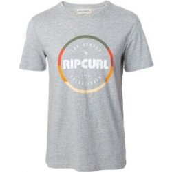 Rip Curl BIG MAMA ROUND LOGO TEE Cement Marle