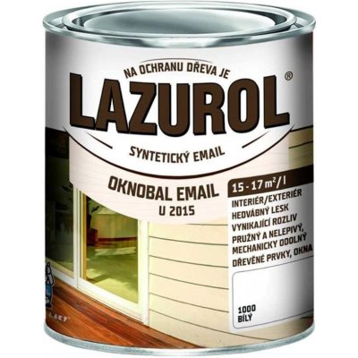 Lazurol Oknobal Email U2015 2,5 l bílá – Zbozi.Blesk.cz
