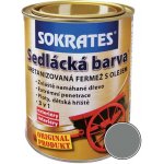 Sokrates Sedlácká barva 0,7 l tmavá šedá – Zboží Mobilmania