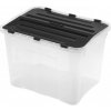 Úložný box Heidrun HDR1652 Box úložný s víkem, 42l, plast,49x36x34cm