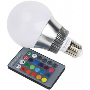 Immax NEO LITE Smart žárovka LED E27 9W RGB+CCT barevná a bílá, stmívatelná, WiFi