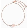 Náramek Royal Fashion náramek zlato Vermeil DR24372B-ROSEGOLD-ROSEQUARTZ-TOPAZ