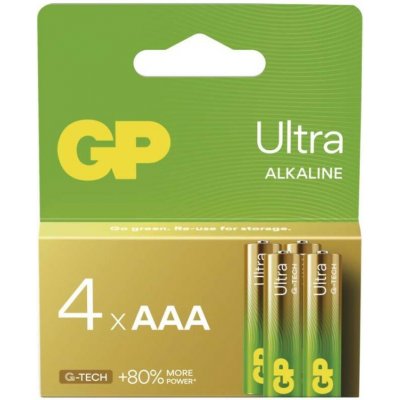 Alkalická baterie GP Ultra AAA (LR03) – Sleviste.cz