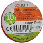 Solight Izolační páska 15 mm x 0,13 mm x 10 m bílá – HobbyKompas.cz