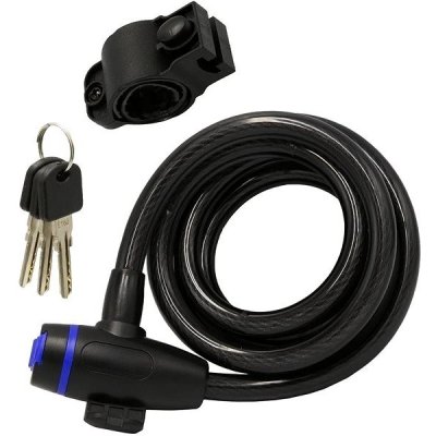 SEFIS Zámek s ocelovým lanem 1,8m 12mm | Zboží Auto